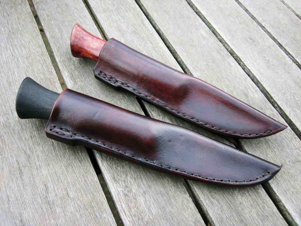 Mooreiche & Puddelstahl / Amboina & Damast 1
